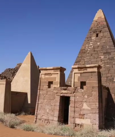 "Resilient Meroe Pyramids Amid Sudan's Conflict: A Historical Beacon of Survival"