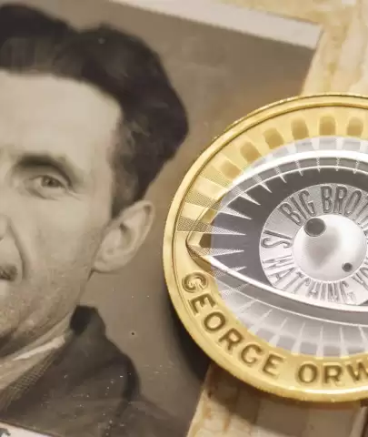 New coin marks 75th anniversary of George Orwell’s '1984'
